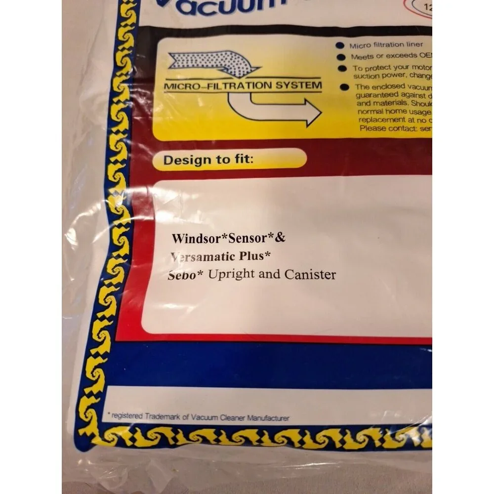 CF Clean Fairy Vacuum Cleaner Bags 12 Pack 5093AM 5300 - Picture 7 of 8